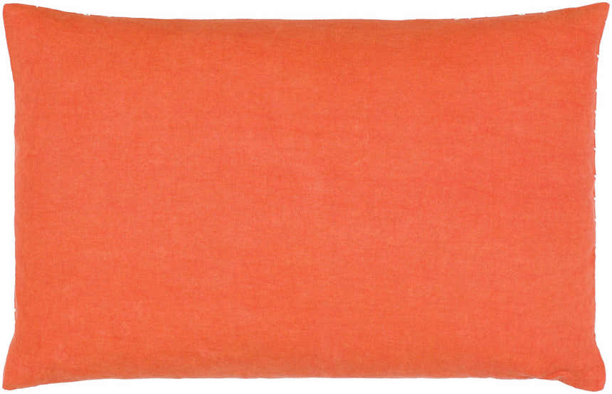 Bayat Orange Chevron Pattern Accent Pillow - Clearance