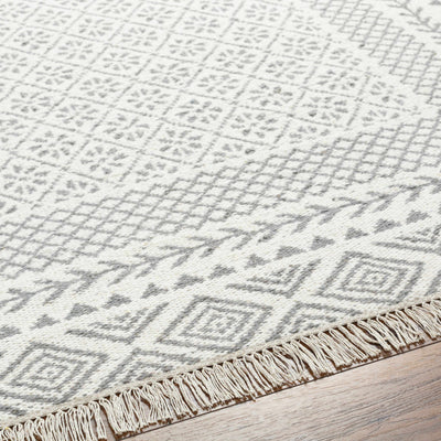 Bayou Wool Area Rug with tassels