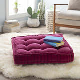 Gueydan Light Beige Square Throw Pillow - Clearance