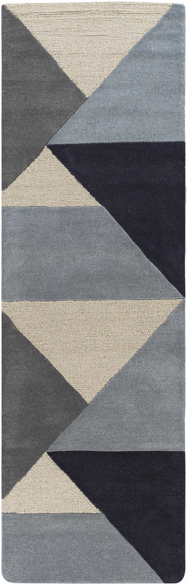 Abbotsbury Geometric 8ft Runner Rug - Clearance