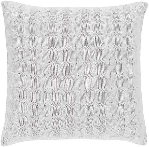 Beachmere Slate Knitted Accent Pillow - Clearance