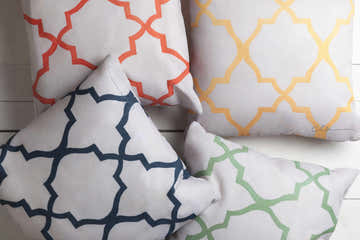 Bacolor Outdoor Throw Pillow