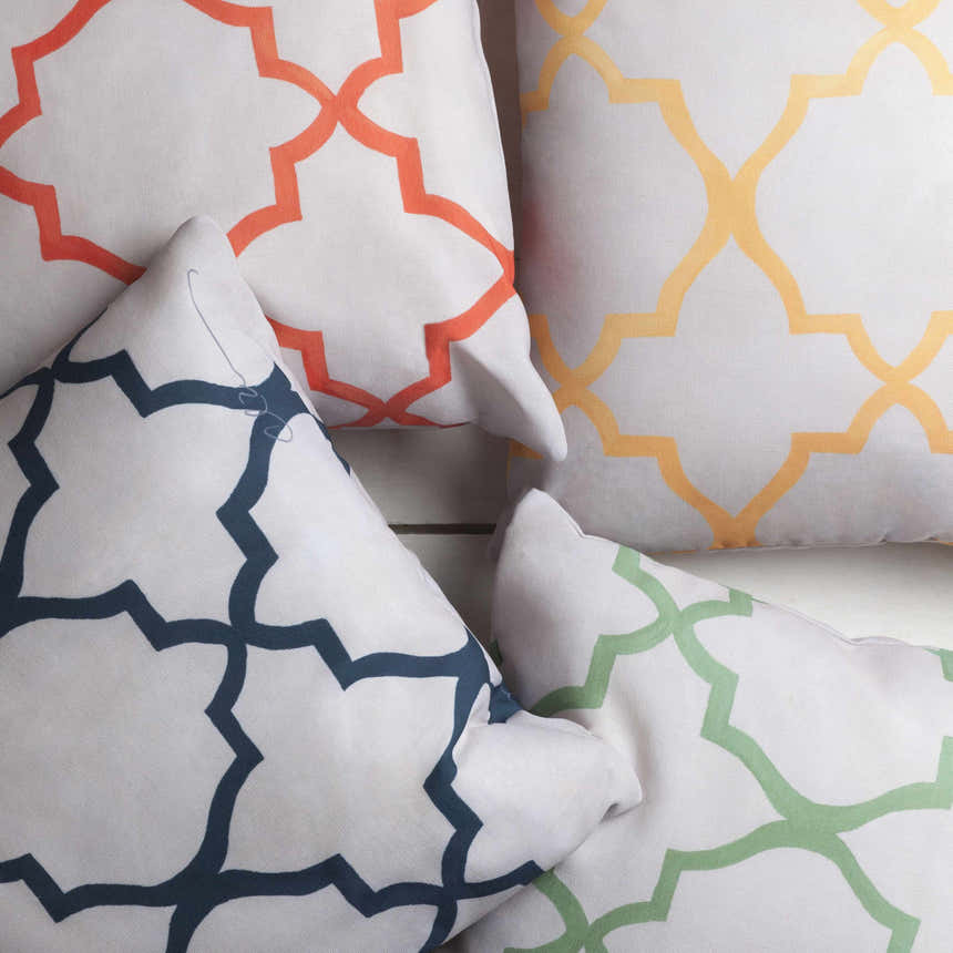 Bacolor Outdoor Throw Pillow