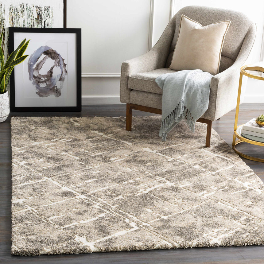 Bearsdale Abstract Thick Rug