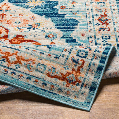 Agos Blue Indoor & Outdoor Rug - Clearance