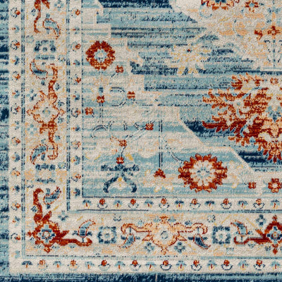 Agos Blue Indoor & Outdoor Rug - Clearance