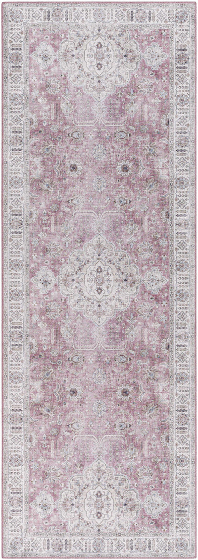 Bergman Distressed Red Area Rug