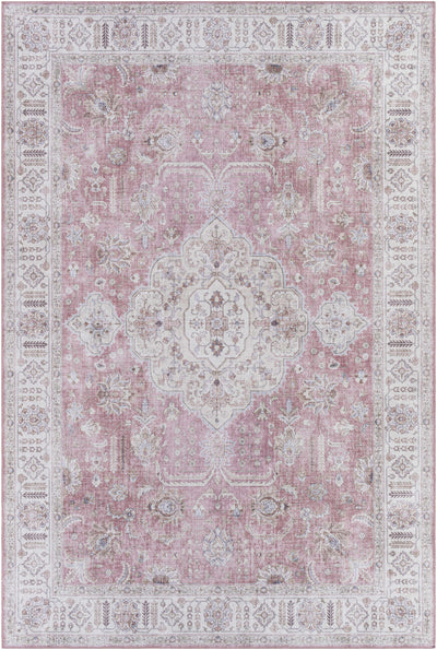 Bergman Distressed Red Area Rug