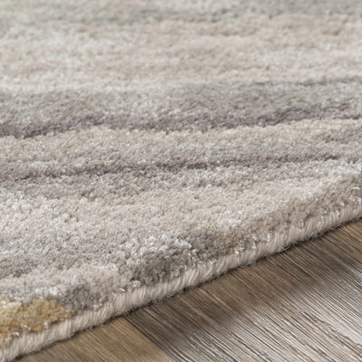 Berino Beige Viscose&Wool Marble Rug