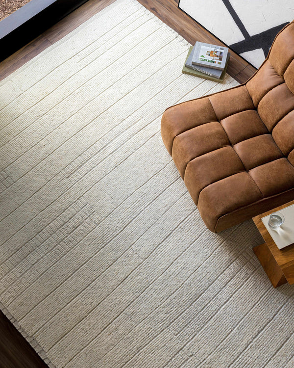 Bernd Beige Premium Wool Rug