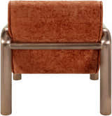 Brezolles Burnt Orange Accent Chair