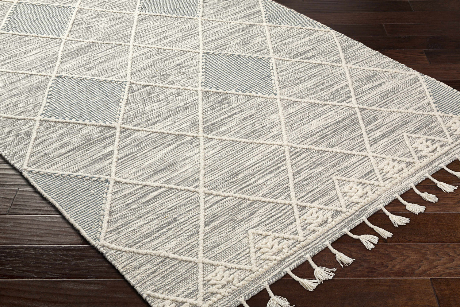 Bicos Tasseled Jute Rug - Clearance