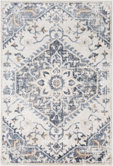 Biggleswade Denim Medallion Area Rug