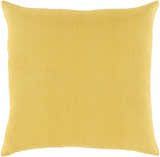 Bildeston Yellow Abstract Pattern Throw Pillow - Clearance
