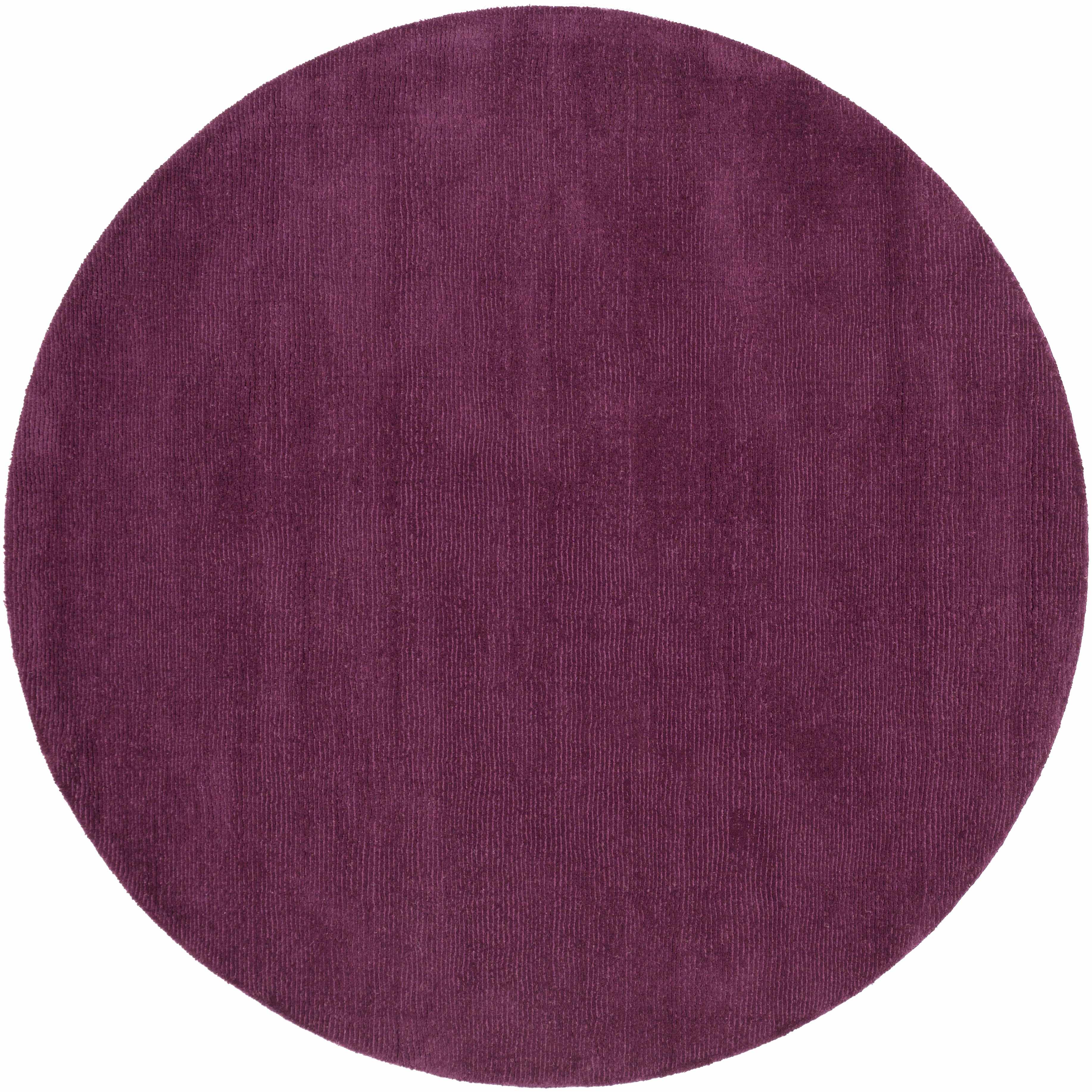 Reverse side of Biola Area Rug - Clearance, focusing on underside structure and material.Contemporary Area Rug Backing Canvas * 6' Round