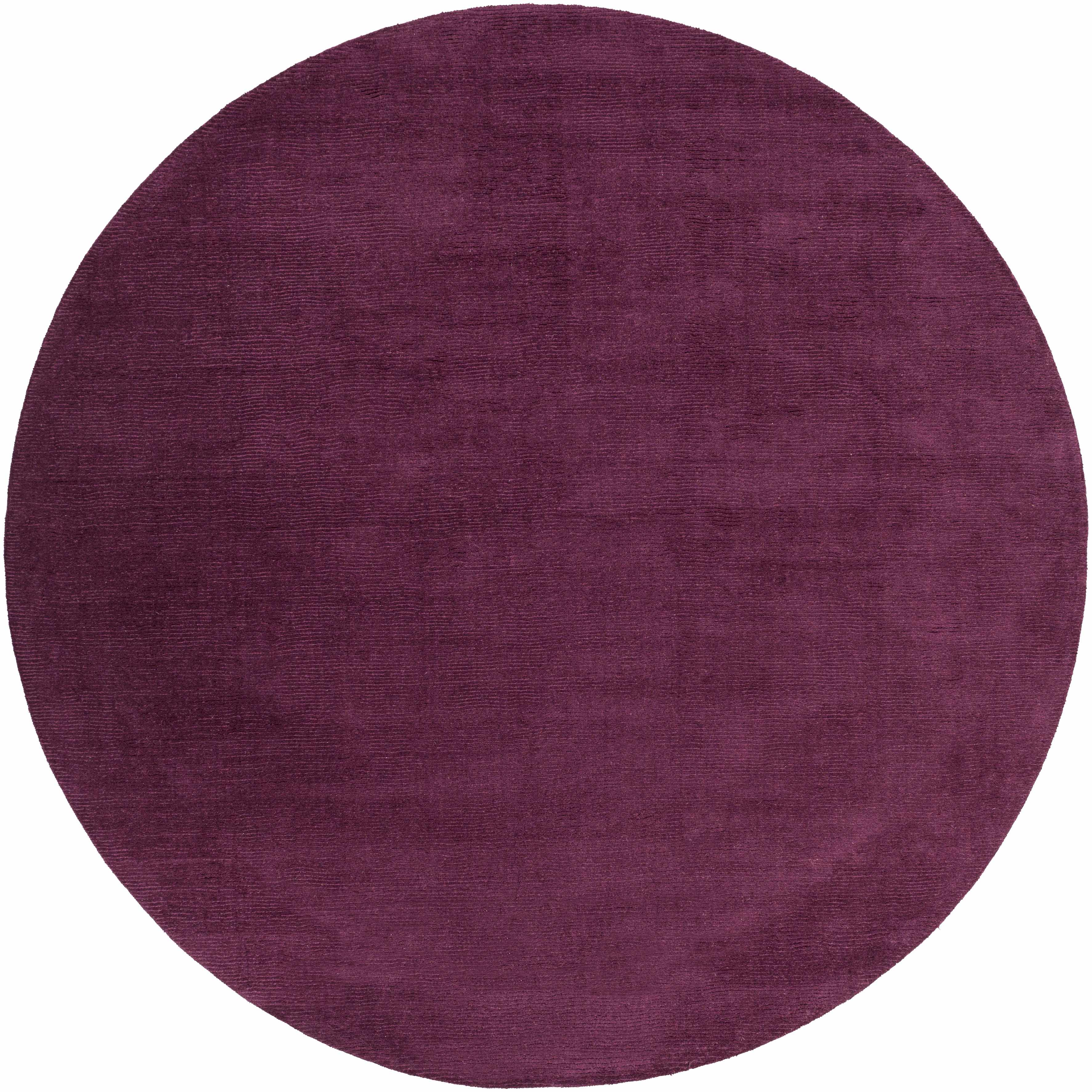 Reverse side of Biola Area Rug - Clearance, focusing on underside structure and material.Contemporary Area Rug Backing Canvas * 8' Round