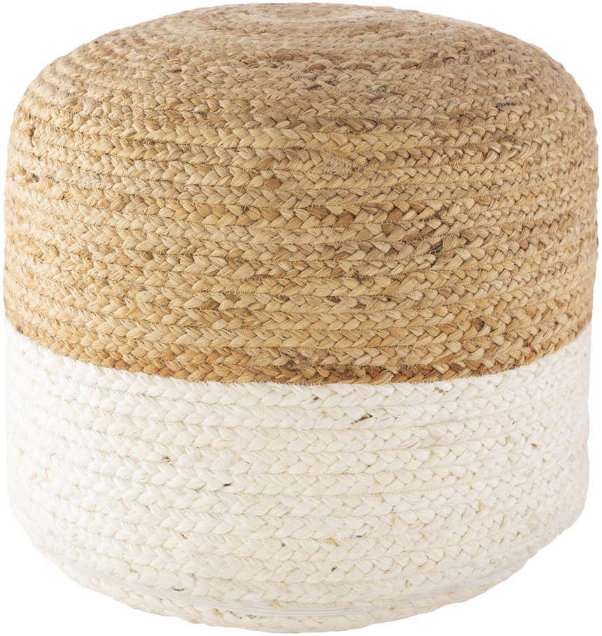 Birkdale 18ft Cylinder Jute Pouf - Clearance