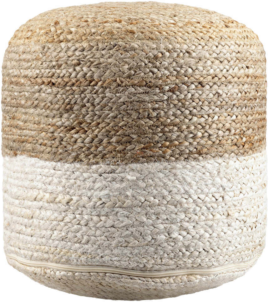Birkdale 18ft Cylinder Jute Pouf - Clearance