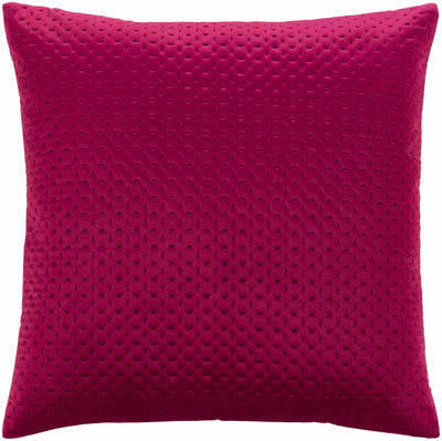 Bitely Magenta Textured Square Accent Pillow - Clearance