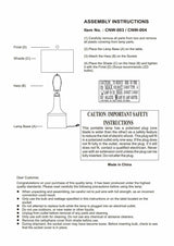 Andreotta Off White Table Lamp
