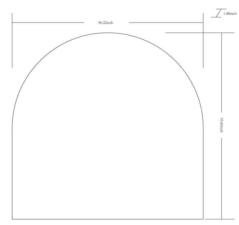 Brembilla Black Frame Mirror