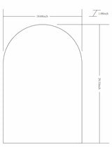 Brembilla Silver Gray Contemporary Mirror