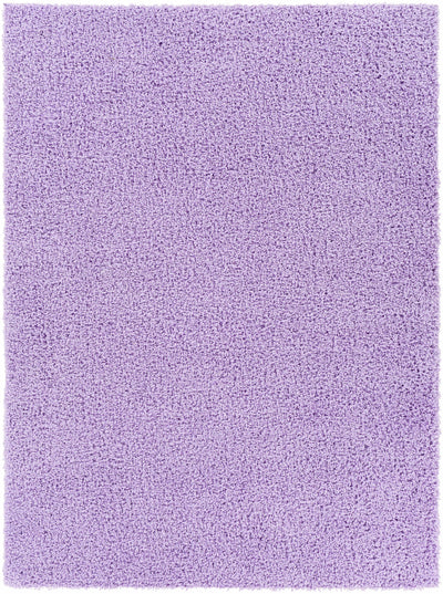 Lilac Solid Shag Rug - Clearance