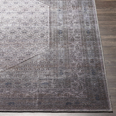 Brown Ballinasloe Vintage Washable Area Rug - Clearance