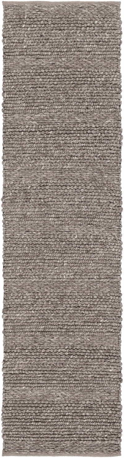 Ballymena Brown Hand Woven Wool Rug