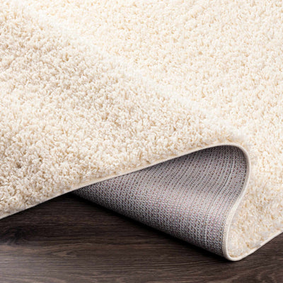 Cream Solid Area Rug - Clearance