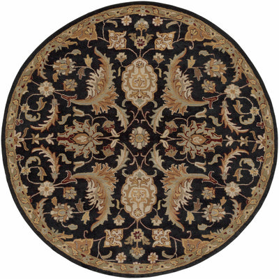 Blomkest Black&Yellow Traditional Wool Carpet - Promo