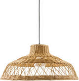 Bailleval Dark Brown Rattan Pendant