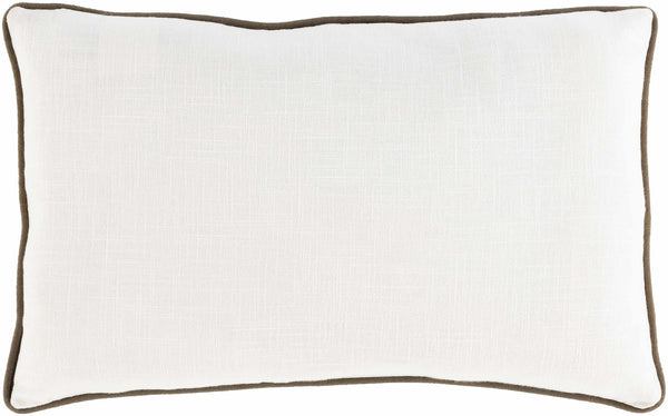 Bankstown Beige Geometric Lumbar Pillow - Clearance