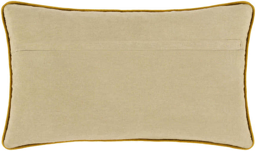 Bonnybridge Tan Embroidered Lions Lumbar Pillow - Clearance