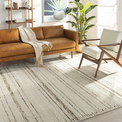 Boness Striped Wool Area Rug