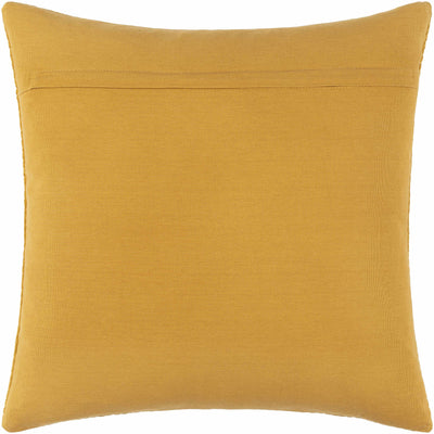 Bantogon Mustard Diamond Pattern Pillow