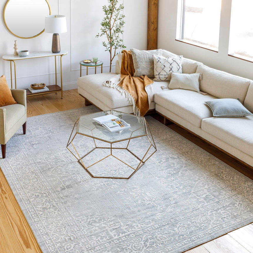 Bolsover Faux Silk  Rug