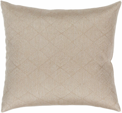 Bonaire Tan Diamond Pattern Pillow - Clearance