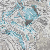 Bonville Blue Marble Rug