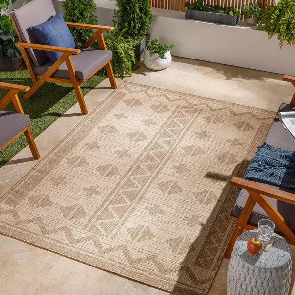 Mangoso Beige Area Rug - Clearance