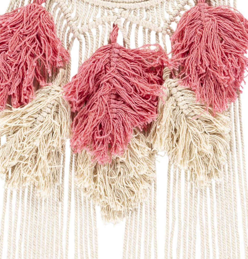Botshabelo Boho Tassel Wall Hanging Decor - Clearance