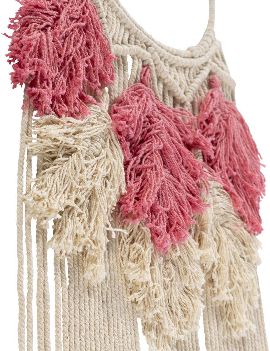 Botshabelo Boho Tassel Wall Hanging Decor - Clearance