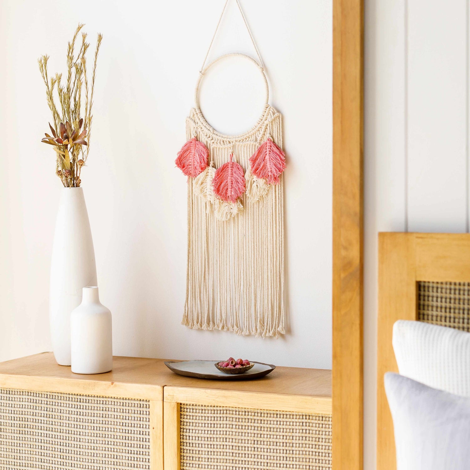 Botshabelo Boho Tassel Wall Hanging Decor