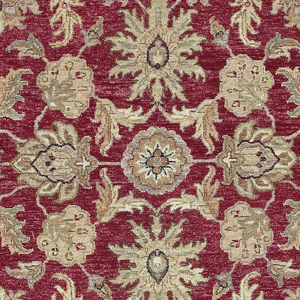 Red&Gold Premium Wool Area Rug - Clearance