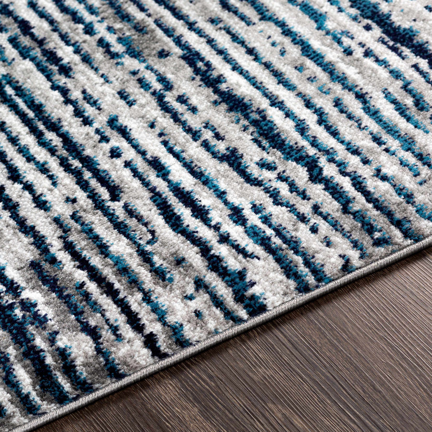 Bowmansdale Striped Navy Rug