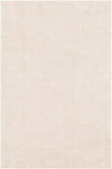 Close-up of a cream and taupe Bowstring Carpet. Hand-loomed viscose rug with subtle contemporary texture. Design-Rectangle-576
