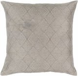 Boykins Gray Diamond Pattern Accent Pillow - Clearance
