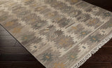 Brady Beige Wool Carpet - Clearance
