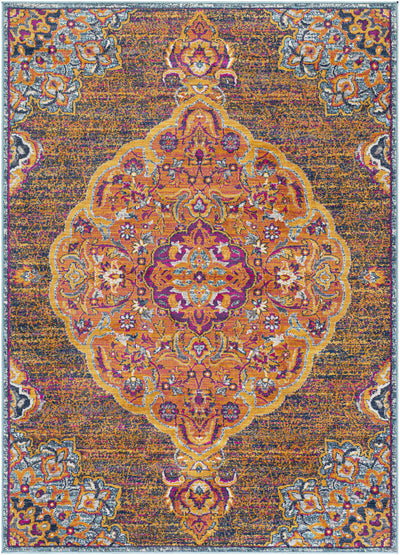 Brodhead Magenta & Orange Rug - Clearance