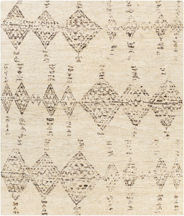 Bordertown Hand Knotted Wool Rug